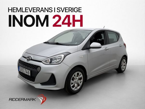 Hyundai i10 1.0 blue 67hk Comfort Rattvärme Farthållare - 2017