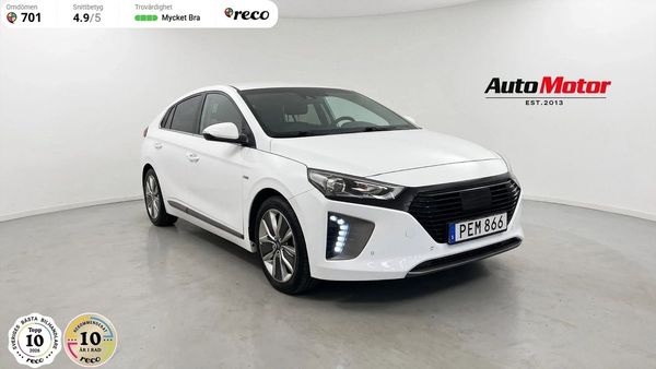 Hyundai IONIQ Hybrid Premium Plus 1.6 DCT 141hk Adaptiv/Carplay/Kamer - 2017