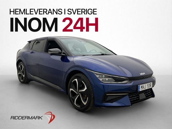 Kia EV6 77.4 kWH AWD GT-Line 360° HuD Skinn Drag Moms Navi - 2022