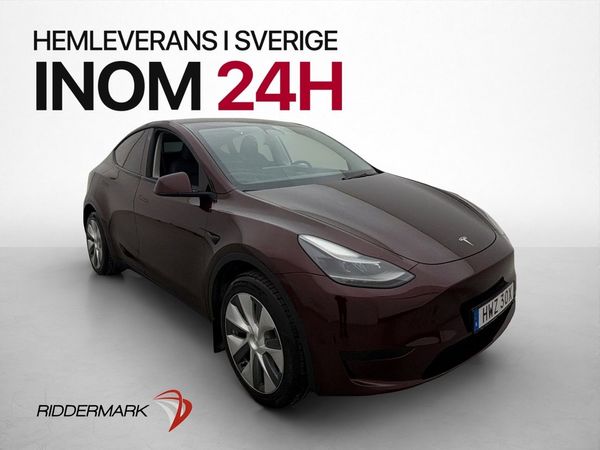 Tesla Model Y Long Range 347hk Pano Värmare Skinn AP Kamera - 2024