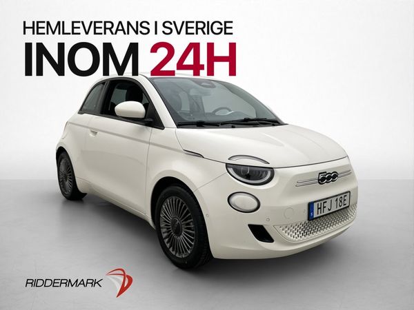 Fiat 500 e 42 kWh ICON Kamera Navi CarPlay Farthållare - 2021