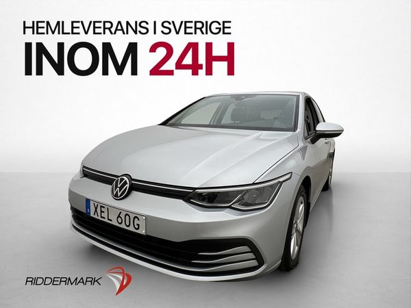 Volkswagen Golf 1.0 110hk eTSI Ambient P-Sensorer Rattvärme - 2021