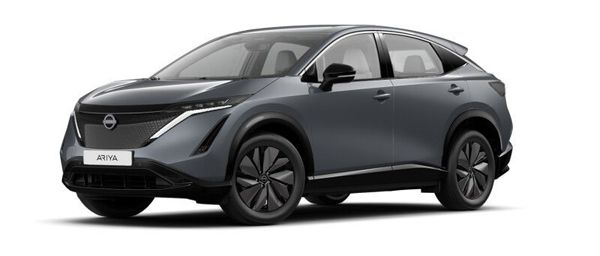 Nissan Ariya 63kWh ENGAGE 2WD 22kw charger MY25 Ink 3st service - 2025