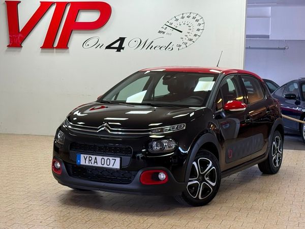 Citroen C3 1.2 ( 83hk) PureTech 82 Apple-Carplay Euro 6 - 2019