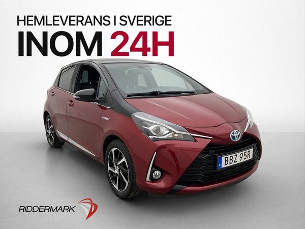 Toyota Yaris Hybrid Executive Kamera Farthållare En-Brukare - 2019