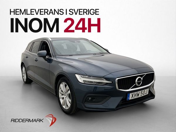 Volvo V60 Momentum Drag Värmare H/K Kamera Navi Halvskinn - 2021
