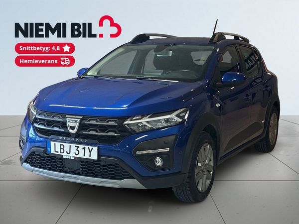 Dacia Sandero Stepway 1.0 TCe CVT Aut Dragkrok Motorvärmare Backkamera S&V - 2022