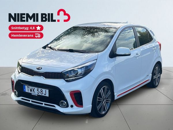 Kia Picanto 1.0 GLS Mvärmare Backkamera Rattvärme Skinn S&V-däck - 2019
