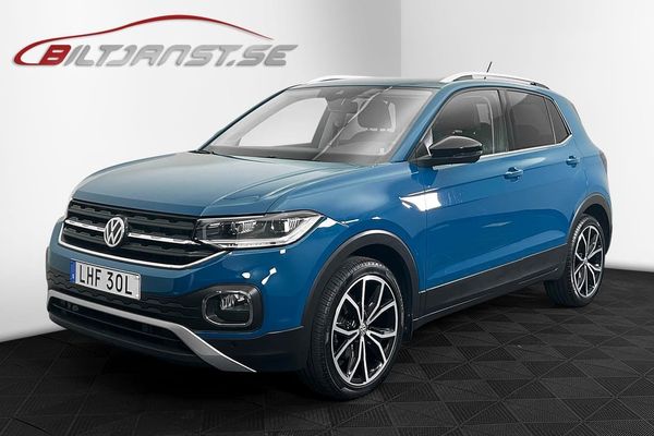 Volkswagen T-Cross DSG 116HK Dragkrok M-Värmare Bkamera - 2019