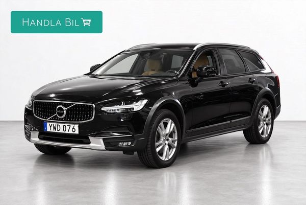 Volvo V90 Cross Country D4 AWD Advanced SE D-värm H/K Skinn VOC Rattv Drag - 2019