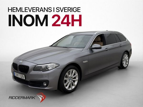 BMW 520 d xDrive Touring 184hk Läder Drag Sensorer Sportpake - 2014