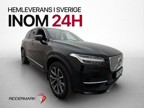 Volvo XC90 D4 AWD 7 Sits Inscription Lounge Kamera Värmare - 2017