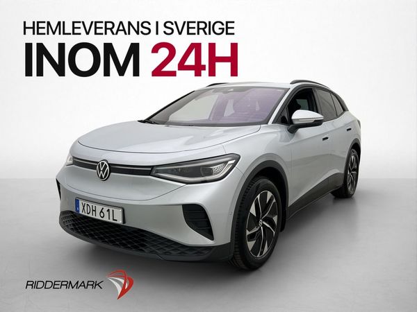 Volkswagen ID.4 Pro 286hk Värmare Kamera Rattvärme CarPlay - 2025