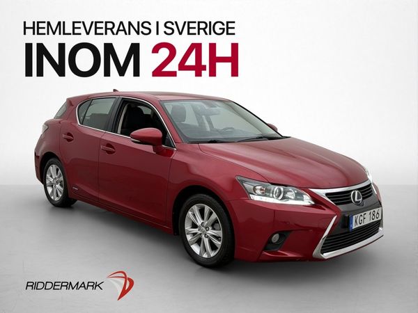Lexus CT 200h 1.8 136hk Kamera Sensorer 0,38l/mil - 2017