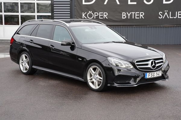 Mercedes E220 BlueTEC 9G AMG / 360 / Värmare / HK / Se spec - 2016