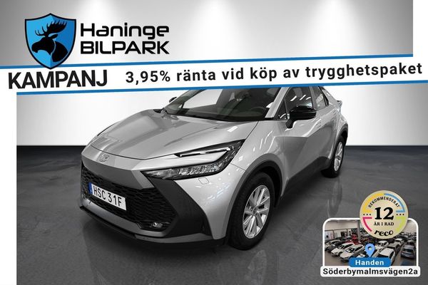 Toyota C-HR Hybrid e-CVT/SUPERDEAL 3.95%/CARPLAY/RATTVÄRME/B-KAM - 2025