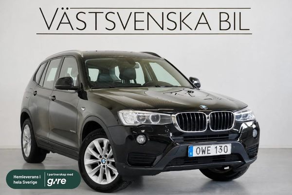 BMW X3 xDrive20d Drag/1 ägare/Fullservad/V-hjul - 2015