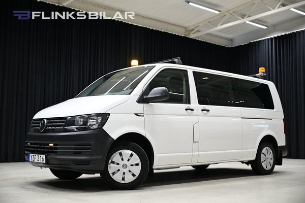 Volkswagen Caravelle 4Motion DSG 150HK L2 9-Sits|Drag|Värmare|EnÄgare|Moms - 2018