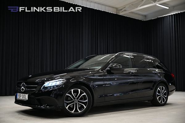 Mercedes C200 T d 160hk Navigation Backkamera Dragkrok D-Värm - 2019