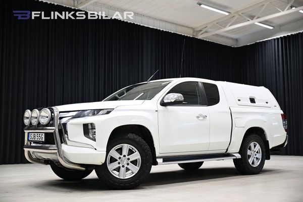 Mitsubishi L200 2.2 Di-D 4WD 150HK Drag|Värmare|Kåpa|Frontbåge|Leasbar - 2020