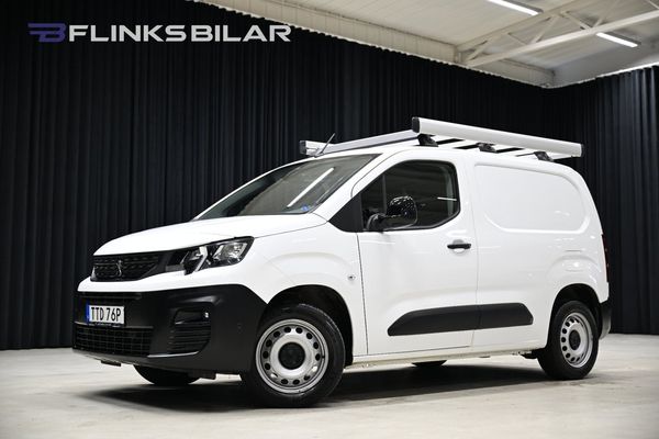 Peugeot Partner 130HK Automat|Drag|Värmare|Takkorg|Lågmil|EnÄgare|Moms - 2023