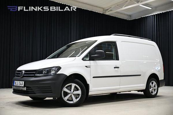 Volkswagen Caddy Maxi DSG 102HK Inredd|Drag|Värmare|Backkamera|EnÄgare|Moms - 2019