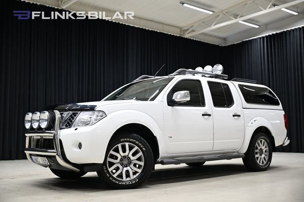 Nissan Navara dCi 3.0 V6 4x4 231HK Automat|Dubbelhytt|Kåpa|RepObjekt - 2014