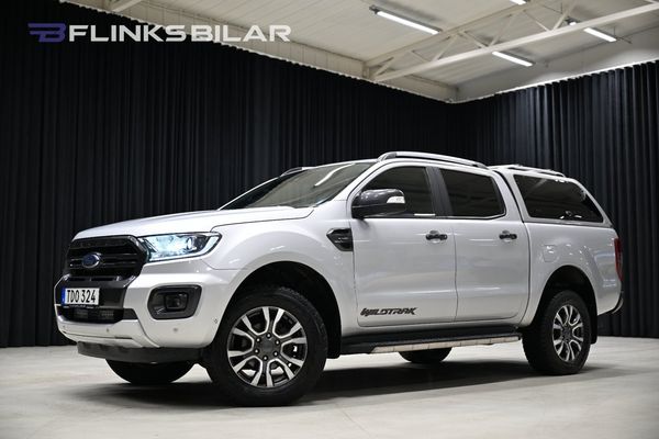 Ford Ranger 213HK Automat|Wildtrack|Kåpa|Drag|Värmare|Moms|SeUtr! - 2022