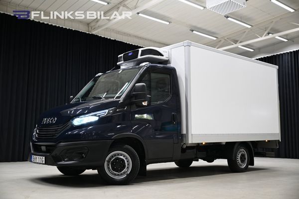 Iveco Daily 136HK Automat|Volymskåp|Bakgavellyft|Kylbil|Moms|SeUtr! - 2023