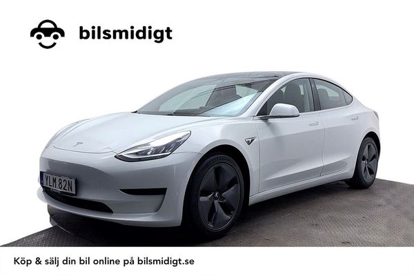 Tesla Model 3 Standard Range Plus Pano Läder AI-Dator MOMS 283hk - 2020