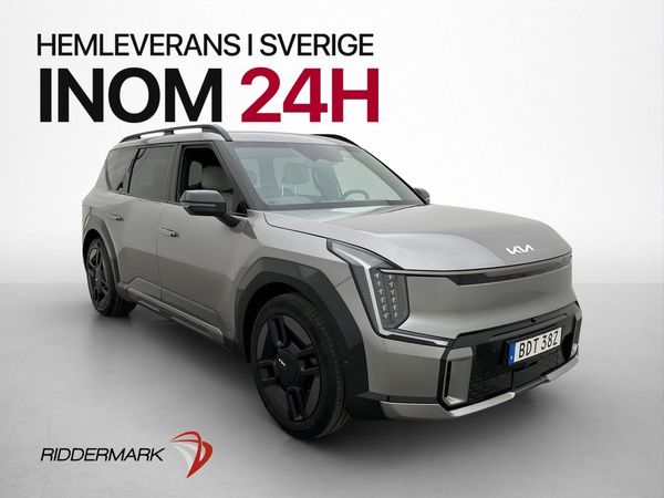 Kia EV9 AWD GT-Line 6 Sits Pano Meridian Head Up Dragkrok - 2024