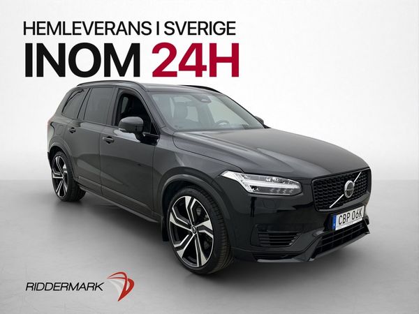 Volvo XC90 Recharge T8 AWD Ultimate Dark 7-Sit B&W Pano Luft - 2024