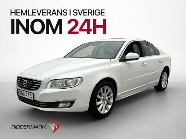 Volvo S80 D4 Summum Taklucka VOC Värm Navi P-Sensorer Skinn - 2015