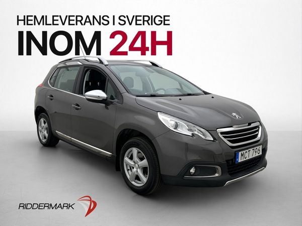 Peugeot 2008 110hk Pano M-Värmare P-Sensorer Halvskinn Drag - 2016