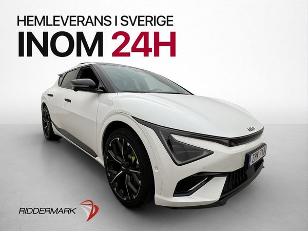 Kia EV6 GT AWD Taklucka Meridian HUD 360° CarPlay Dragkrok - 2025