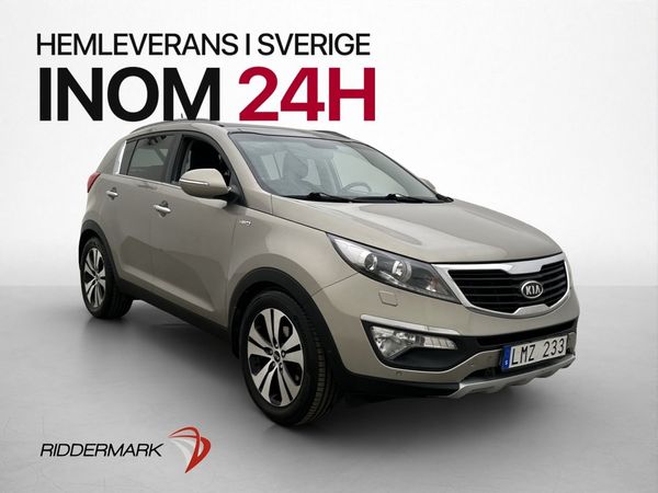 Kia Sportage 2.0 AWD 184hk Pano M&K-Värmare Navi Skinn - 2012