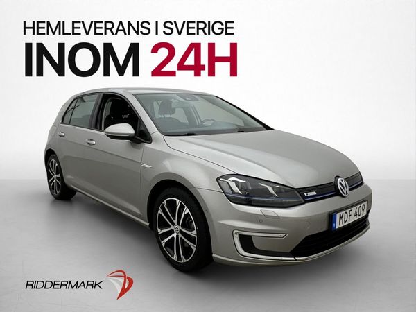 Volkswagen Golf E-Golf 136hk Värmepump Navigation CarPlay - 2016