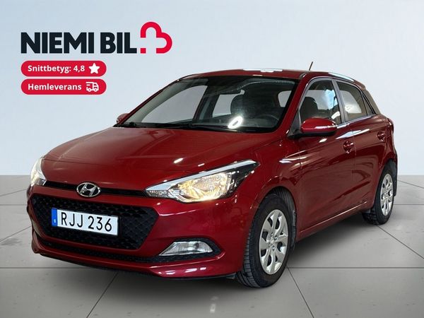 Hyundai i20 1.2 Comfort Värmare Rattvärme ISOFIX Fullservad S&Vhjul - 2017