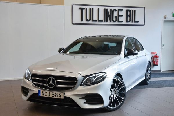 Mercedes E220 d 9G Sedan AMG Pano 360° Panel Night Navi Drag 20" - 2017