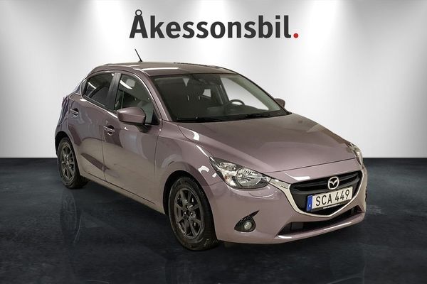 Mazda 2 1.5 SKYACTIV-G AUT, 90hk, LÅG SKATT! - 2016
