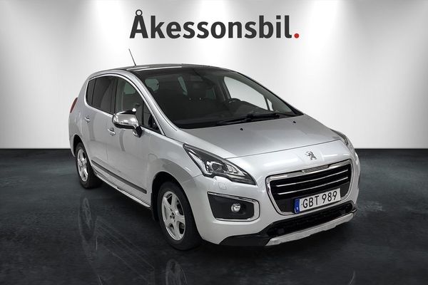 Peugeot 3008 1.6 BlueHDi EAT, 120hk, LÅG SKATT! - 2015