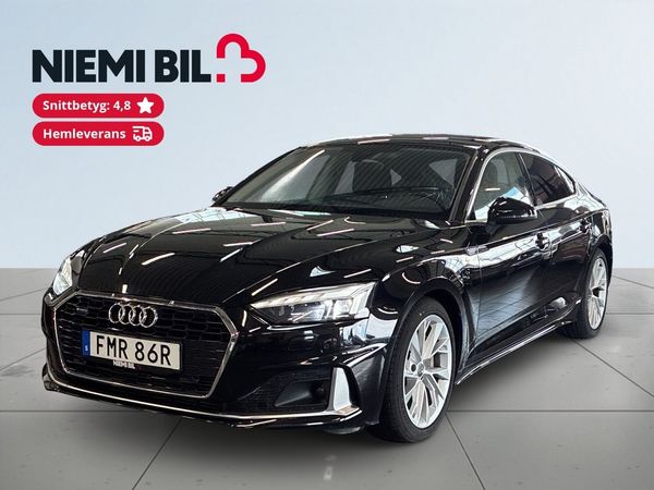 Audi A5 Sportback 45 TFSI quattro S&V-hjul/Navi/Carplay/Kamera - 2021