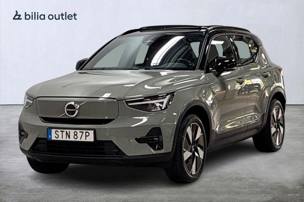 Volvo XC40 Recharge Twin Ultimate 408hk Panorama V-pump Drag 360° - 2024