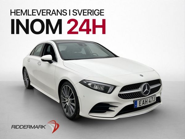 Mercedes A180 d AMG Pano Wide Burm Kamera Navi Drag - 2019