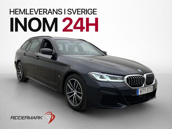 BMW 530 e xDrive M Sport Laser HUD H/K Läder 360°-3d Nav Drag - 2021