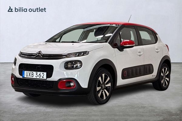 Citroen C3 1.2 PureTech Feel 82hk Carplay P-sensor - 2018