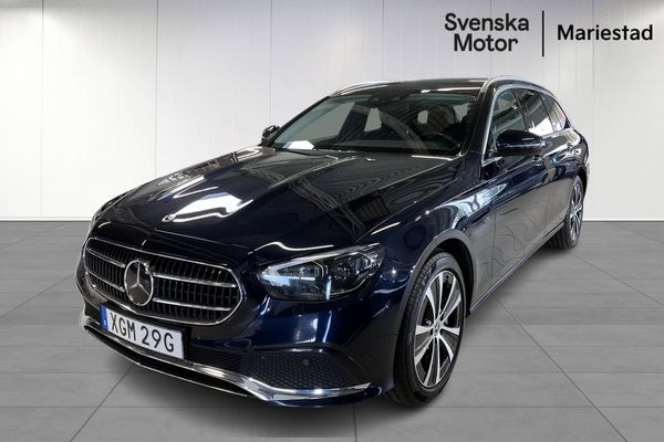 Mercedes E300 T de Avantgarde / Laddhybrid / Backkamera / hel-elektriskt drag / Widescreen - 2021