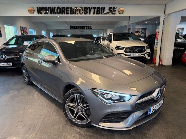 Mercedes CLA250 e Shooting Brake AMG Drag Gps Värmare Ambient 218hk - 2021
