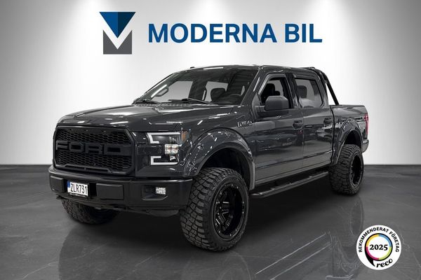 Ford F-150 SuperCrew 5.0 V8 Ti-VCT 390hk 4x4 XLT Moms Breddad Drag - 2017