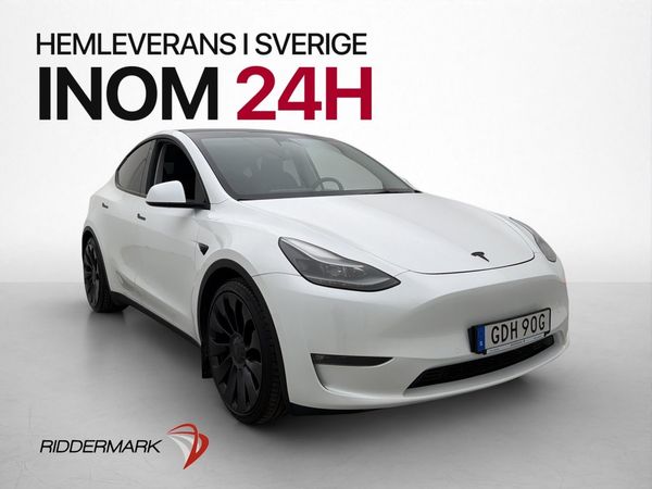 Tesla Model Y Performance 534hk Autopilot Kamera Pano - 2022